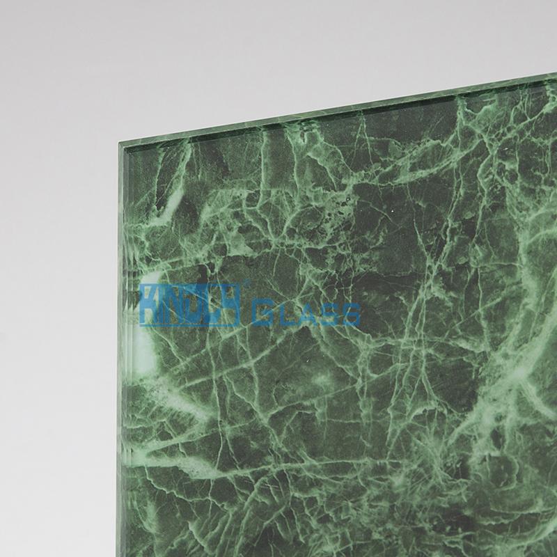 Green Silk EVA  Laminated Glass